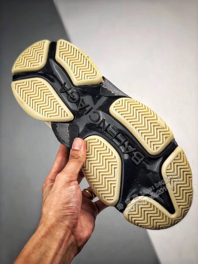 Balenciaga經典款男女鞋 巴黎世家頂級版本Triple-S 17老爹鞋 Balenciaga情侶款老爹鞋  hdbl1233
